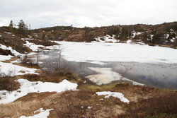 Jezero pod chatou