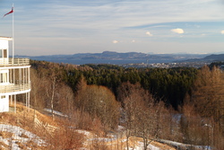 Pohled na Trondheim